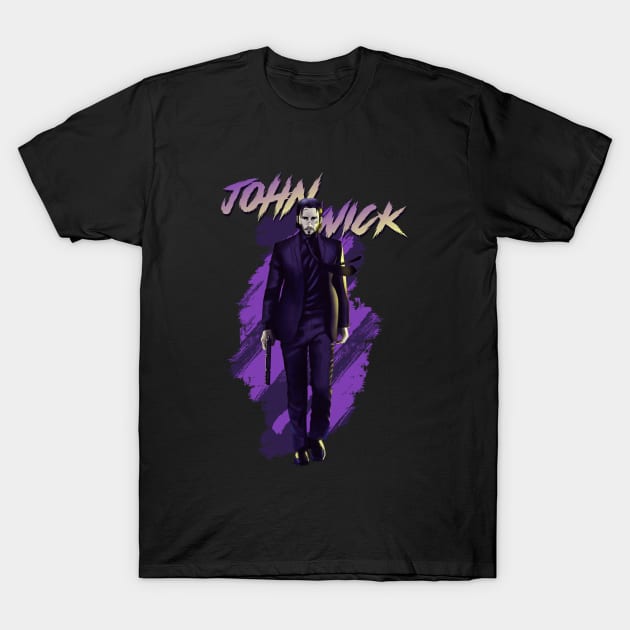 John Wick Heroes T-Shirt by Pittih